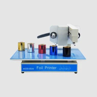 Автоматический цифровой горячего тиснения фольгой принтер 8025 без изготовления пластины